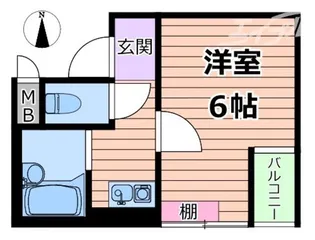 ジョリーフローラ【7階】の間取り