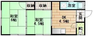 坪井ビル【1階】の間取り