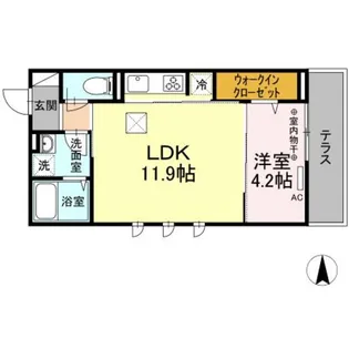 Soleil【1階】の間取り