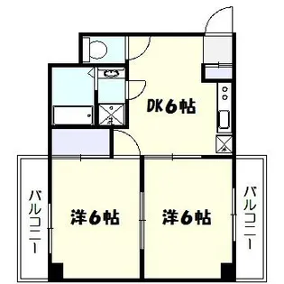 サミエール鷺沼【1階】の間取り