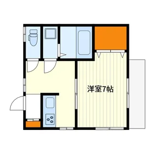 グレイスハイム【1階】の間取り