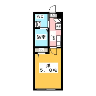ピエスソフィア希望ヶ丘【1階】の間取り