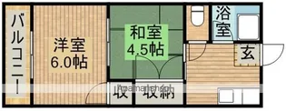 シティハイムポプラ【2階】の間取り