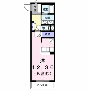 ジュネス【2階】の間取り