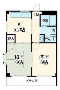 コーポNMII【3階】の間取り