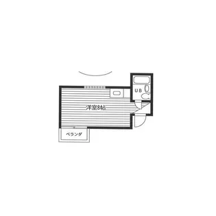 朝日マンション相武台【1階】の間取り