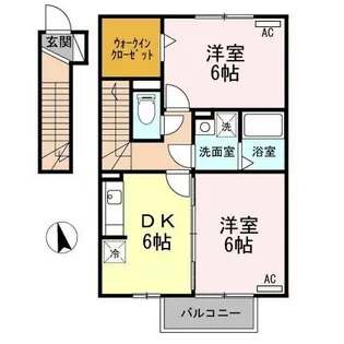 エントピア・S【2階】の間取り