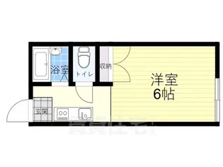 パナハイツ黒川【1階】の間取り