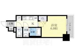 プレサンスNAGOYAシティオ【10階】の間取り