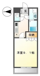 ベル グラース【1階】の間取り