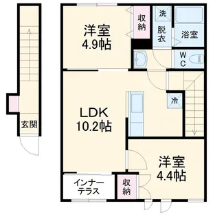 ルミエール【2階】の間取り