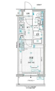 メインステージ立川III【2階】の間取り