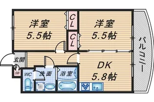 ハイツウエノ【4階】の間取り