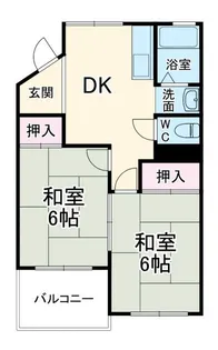 コーポ大原【3階】の間取り