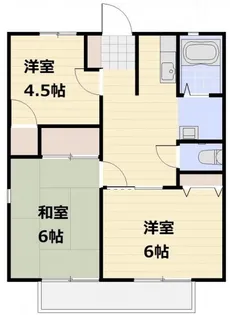 パナヒカリ A・B【2階】の間取り