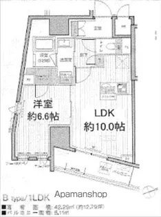 栖ーすみかー浅草蔵前【6階】の間取り
