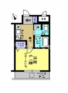 ステージファースト池袋【2階】の間取り