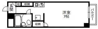 メゾン・ド・エミュウ【4階】の間取り
