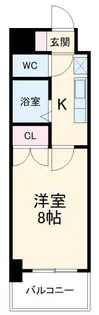 シティライフ港陽【6階】の間取り