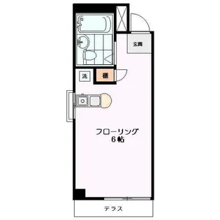 ベルフォーレ【1階】の間取り