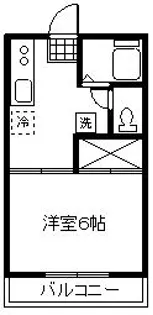 グランデュール近藤【2階】の間取り