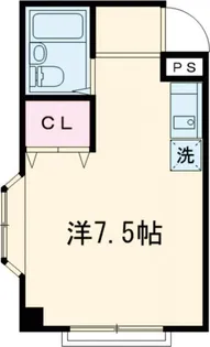 カメリア祐天寺【3階】の間取り