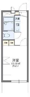 レオパレス横浜北【1階】の間取り