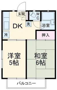 Mハイツ【1階】の間取り