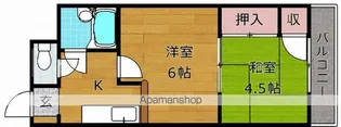 エル牧野【1階】の間取り