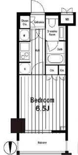 プラティーク キューヴ【3階】の間取り