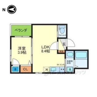 FaseciaDione【1階】の間取り