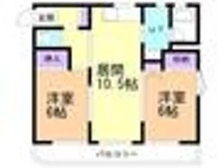 アシストグレースマンション【1階】の間取り