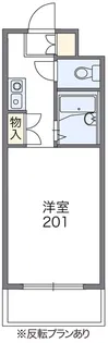 レオパレスANNEX HIYOSHI【4階】の間取り