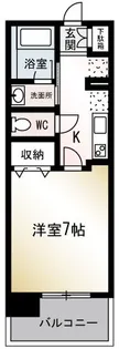 インテンション【6階】の間取り