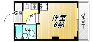 ハイツテラダ【2階】の間取り