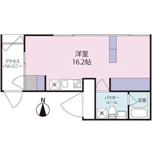 グランドサイプレス氷川参道【2階】の間取り