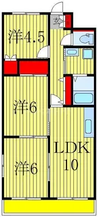 MAISON COMFORCE【1階】の間取り