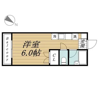 アーバンハイツ蘇我【2階】の間取り