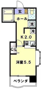 グランディスタ上野【2階】の間取り