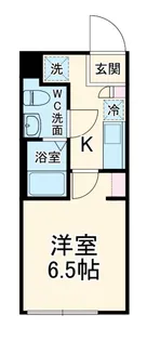 プランドール市川の間取り