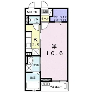 y’sアビタシオン【2階】の間取り