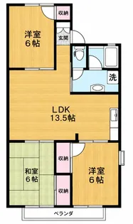 第2SKマンション【2階】の間取り