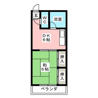 伊藤マンション【3階】の間取り