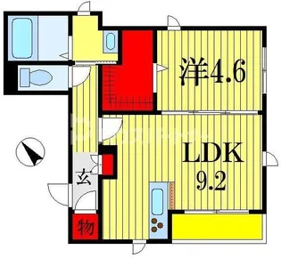 べレオII【1階】の間取り