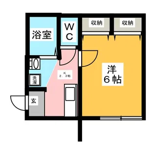 ルアール【1階】の間取り