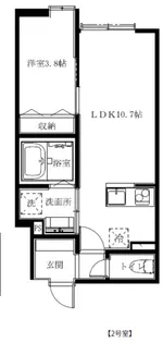 TocA西新井【3階】の間取り