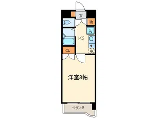 グレイスシャトル【6階】の間取り