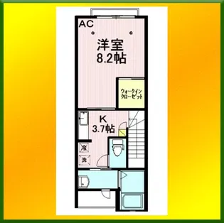 クワトロ・クォーレ【2階】の間取り