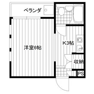 ラビアン御幸【1階】の間取り