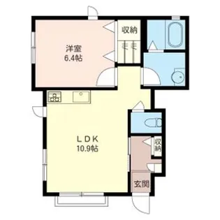 ジュネスイケダ【2階】の間取り